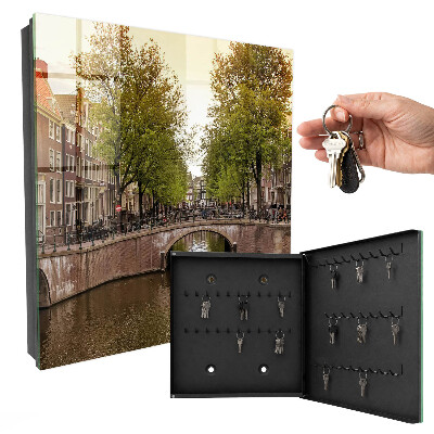 Caja para llaves modelo canal de la ciudad