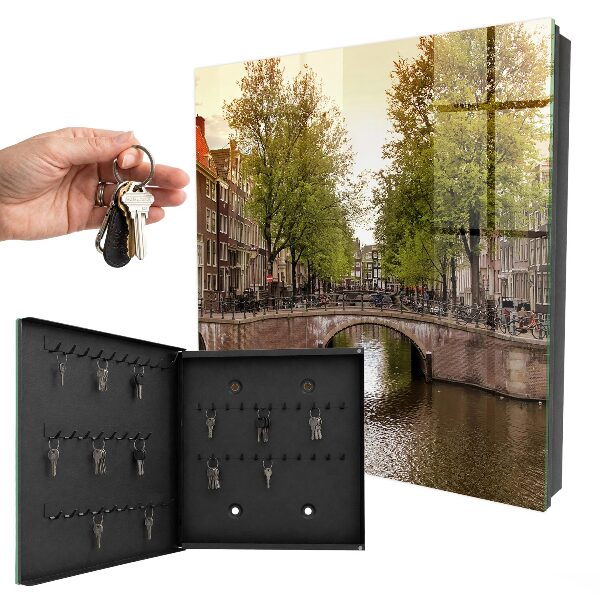 Caja para llaves modelo canal de la ciudad