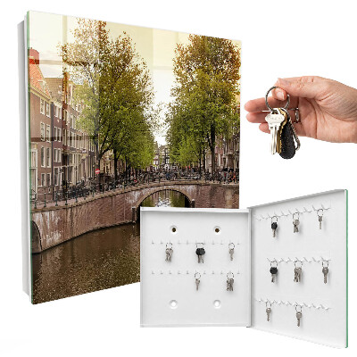 Caja para llaves modelo canal de la ciudad