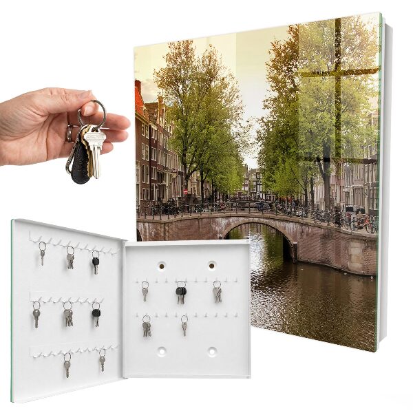 Caja para llaves modelo canal de la ciudad