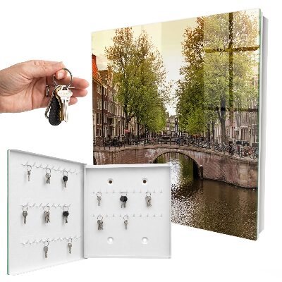 Caja para llaves modelo canal de la ciudad