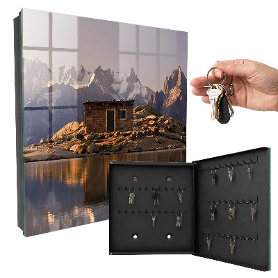 Caja para llaves diseño paz en las montañas