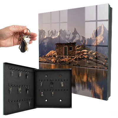 Caja para llaves diseño paz en las montañas