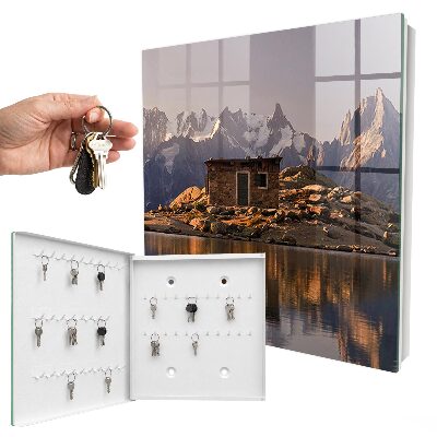 Caja para llaves diseño paz en las montañas