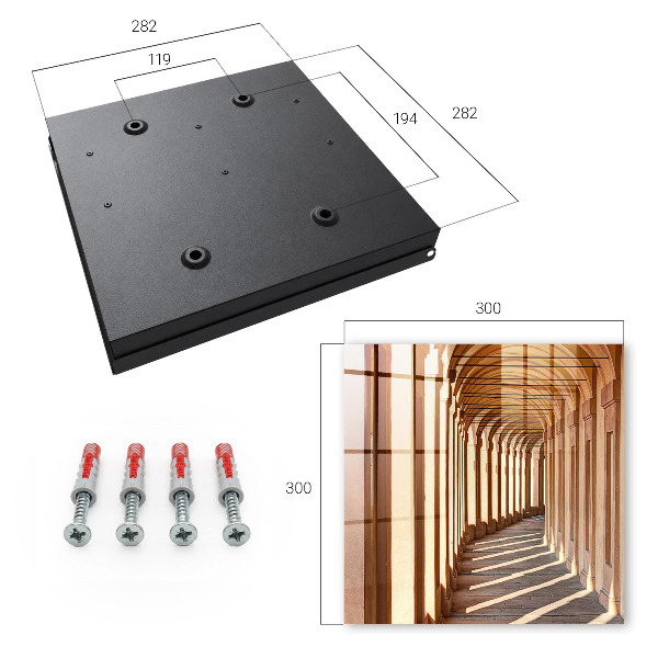 Caja para llaves de diseño con elegancia arquitectónica