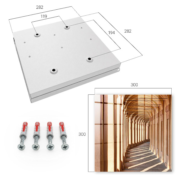 Caja para llaves de diseño con elegancia arquitectónica