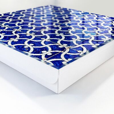 Armario para llaves con diseño de azulejos geométricos