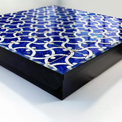 Armario para llaves con diseño de azulejos geométricos
