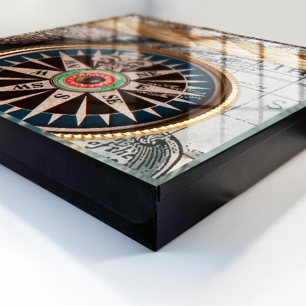 Caja para llaves diseño mapa vial