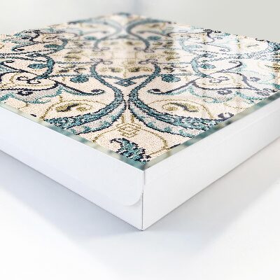 Caja para llaves de color turquesa