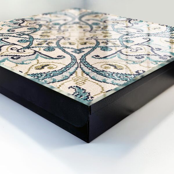 Caja para llaves de color turquesa