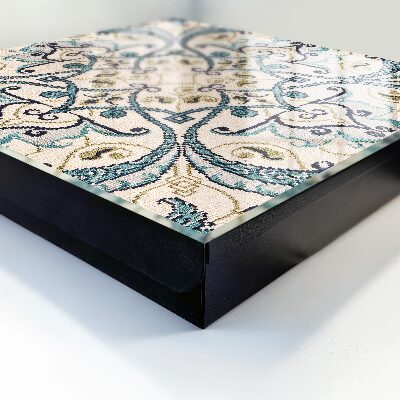 Caja para llaves de color turquesa