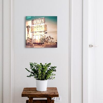 Armario para llaves estilo motel retro