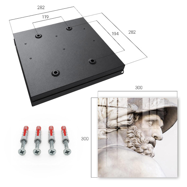Caja para llaves con diseño de elegancia antigua
