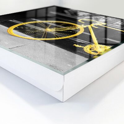 Caja para llaves de color amarillo