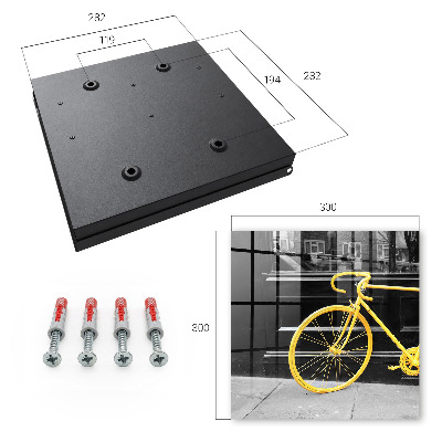 Caja para llaves de color amarillo