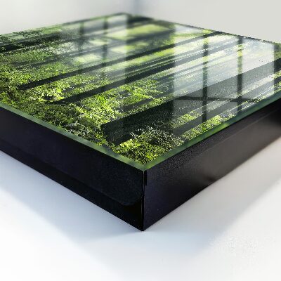 Caja para llaves diseño bosque verde