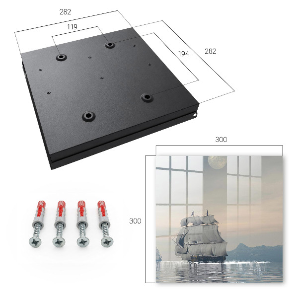Caja para llaves diseño de viaje por mar