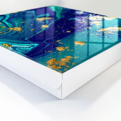 Armario para llaves con diseño de abstracción de colores