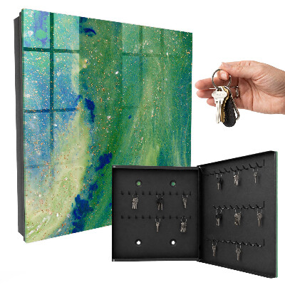 Armario para llaves con diseño de naturaleza abstracta