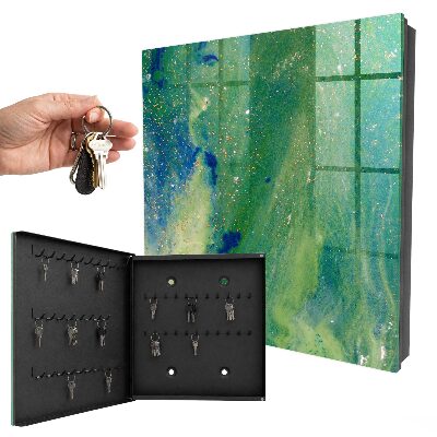 Armario para llaves con diseño de naturaleza abstracta