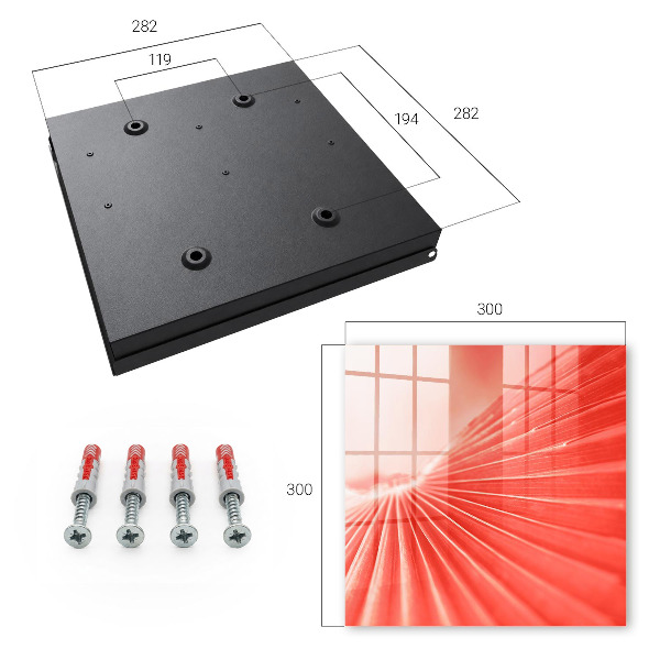 Caja para llaves modelo la energía del color