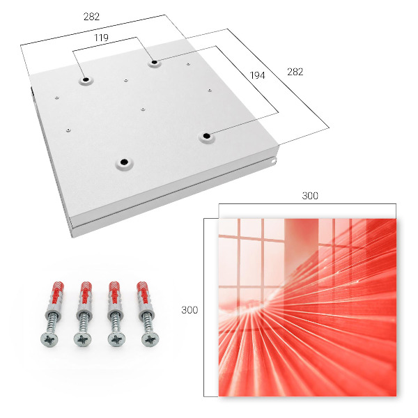 Caja para llaves modelo la energía del color