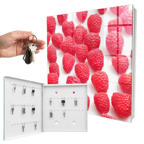 Armario para llaves de color frambuesa rosa