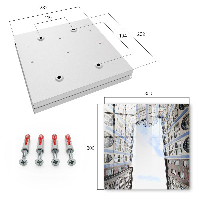 Caja para llaves de diseño en arquitectura moderna