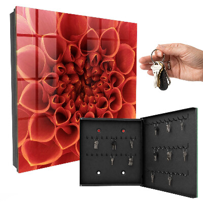 Caja para llaves con estampado floral