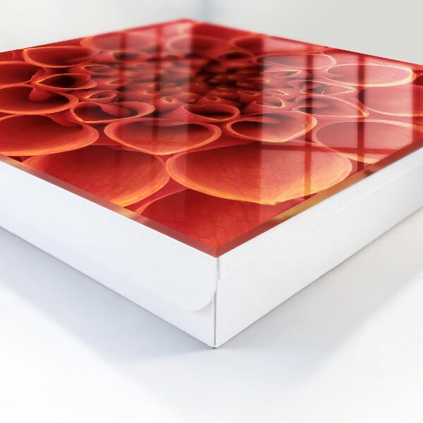 Caja para llaves con estampado floral