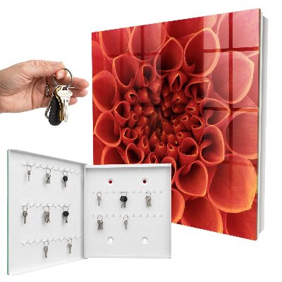 Caja para llaves con estampado floral