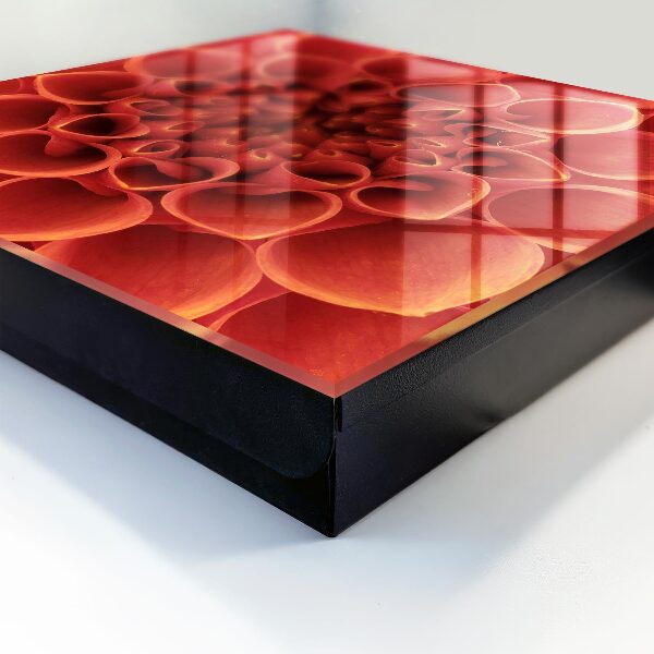 Caja para llaves con estampado floral