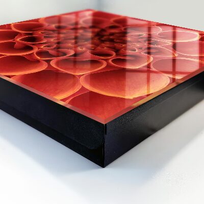 Caja para llaves con estampado floral