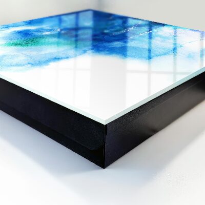 Caja para llaves diseño de olas azules