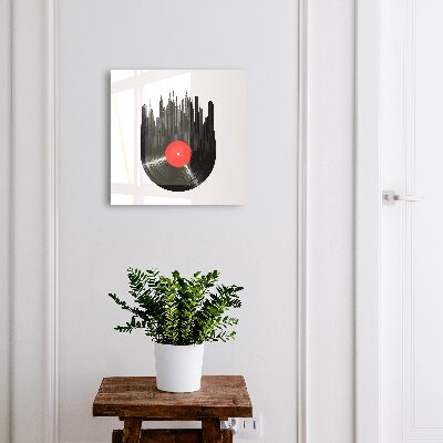 Armario para llaves diseño música de la ciudad