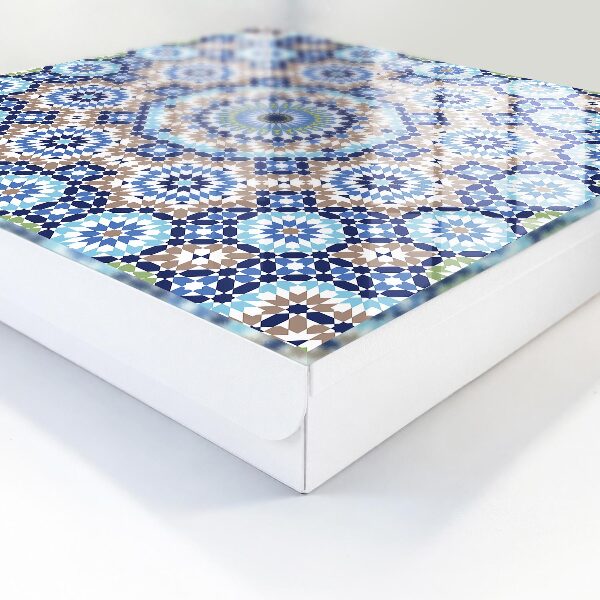 Caja para llaves con diseño de mosaico oriental
