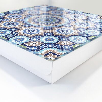 Caja para llaves con diseño de mosaico oriental
