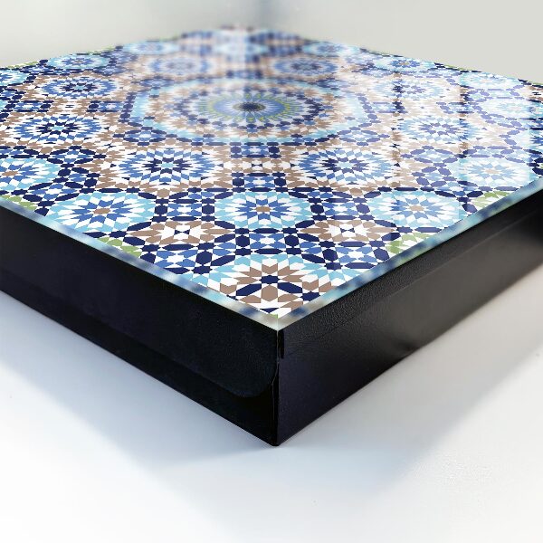 Caja para llaves con diseño de mosaico oriental