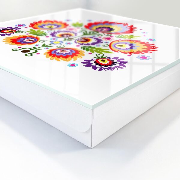 Armario para llaves con diseño de flores populares