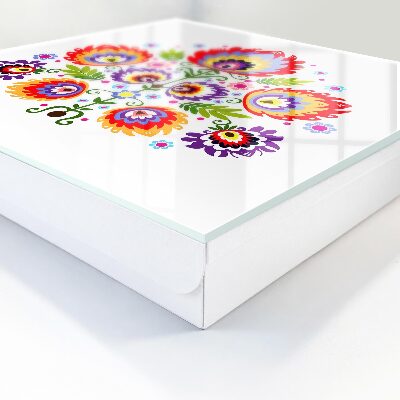 Armario para llaves con diseño de flores populares
