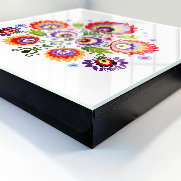 Armario para llaves con diseño de flores populares