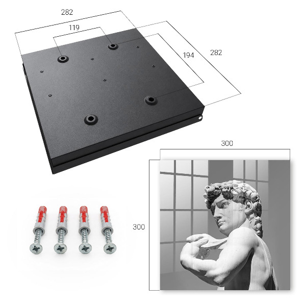 Caja para llaves de diseño clásico y elegante