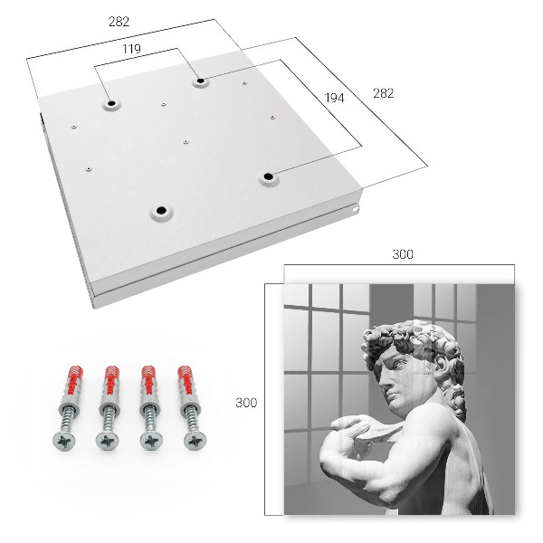 Caja para llaves de diseño clásico y elegante