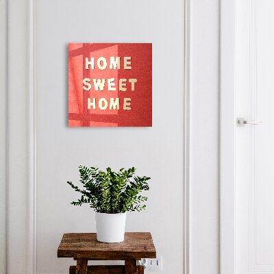 Armario para llaves con diseño de letrero Hogar dulce hogar