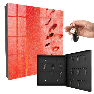 Caja para llaves diseño de sandía jugosa