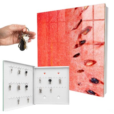 Caja para llaves diseño de sandía jugosa