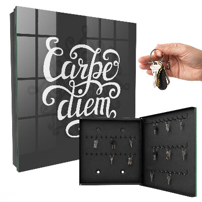 Caja para llaves modelo con diseño Aprovecha el día