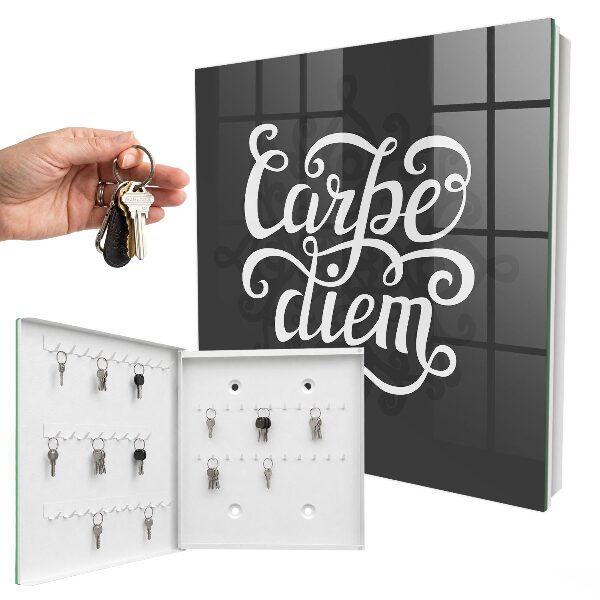 Caja para llaves modelo con diseño Aprovecha el día