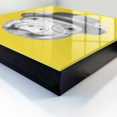 Caja para llaves diseño de cerdito feliz